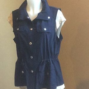 Navy Sport Vest - Sale 🔥